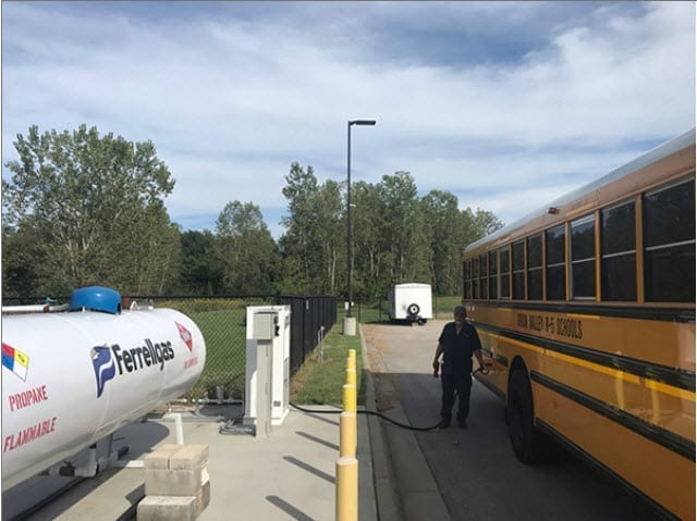 LPGas: Missouri school district reaps propane bus benefits