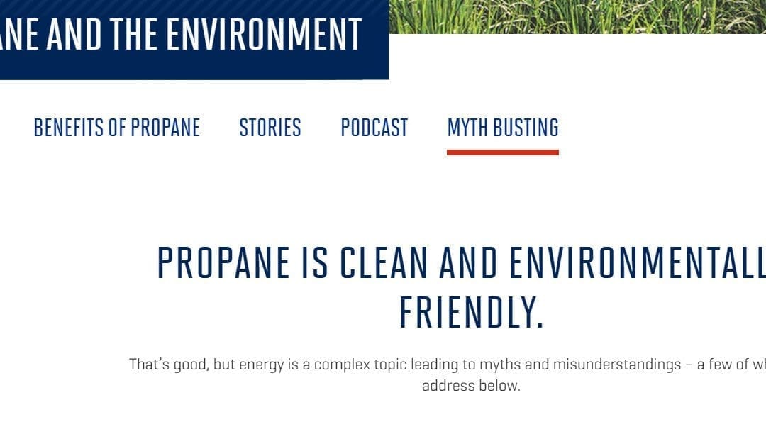 PERC: When You’re Challenged About Propane Being Good for the Environment …