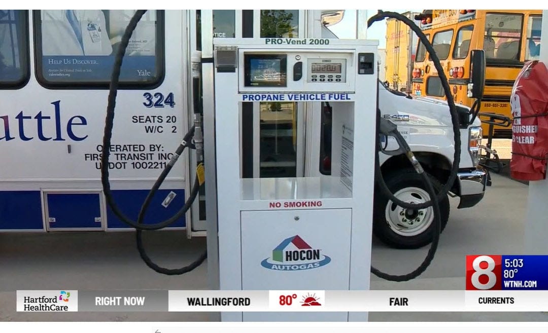 News 8: Pride Travel Center provides Pride Travel Center provides clean fuel alternatives in Hartford