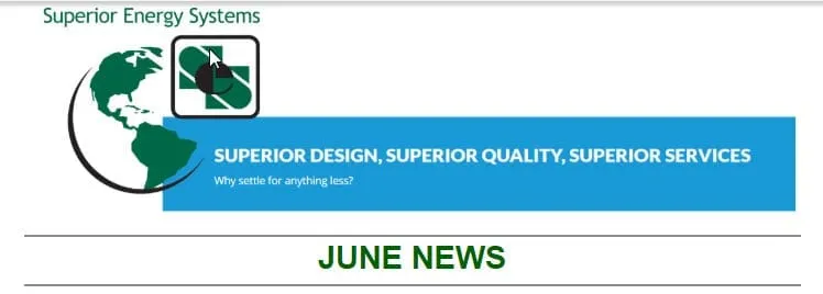 Superior Energy Systems June Newsletter