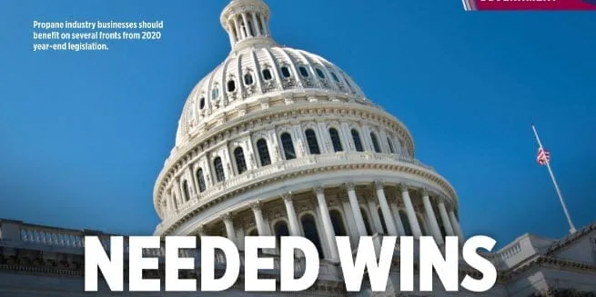 LPGas: Year-end legislation proves beneficial for propane